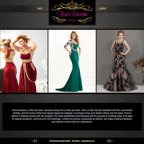 Alia’s Couture Boutique