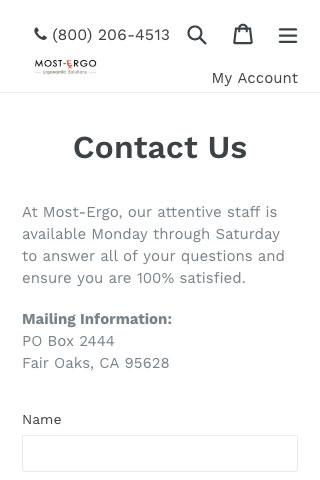 Most Ergo on iPhone