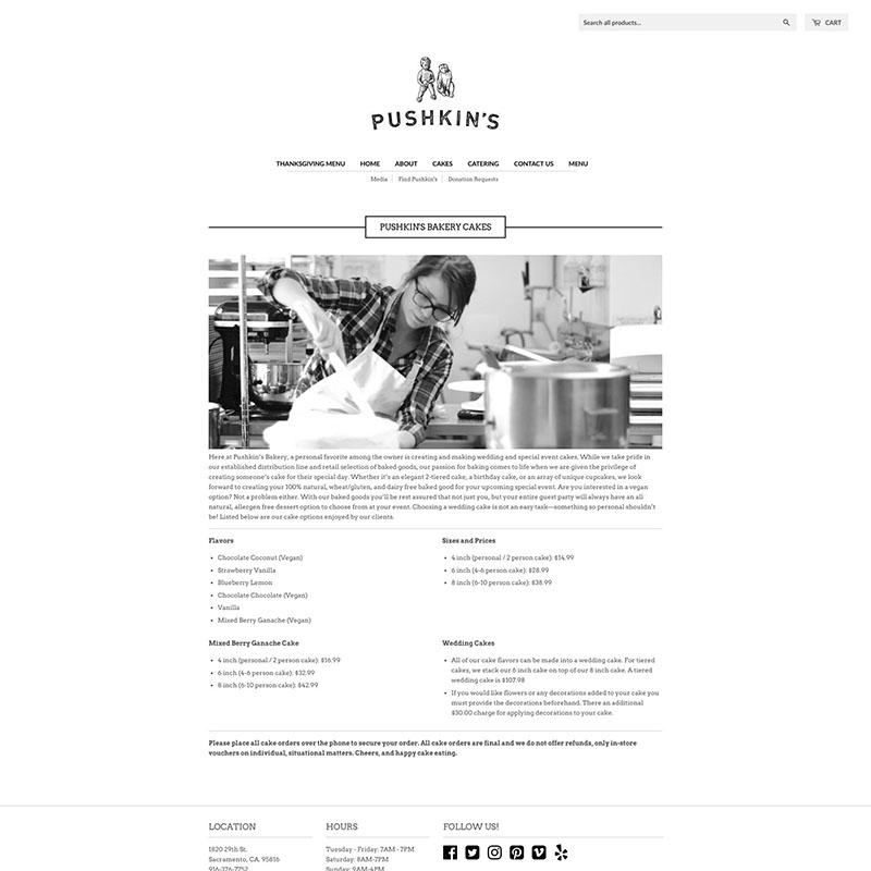 Custom Shopify eCommerce Website Re-Design Shopify Website Design Screenshot 2