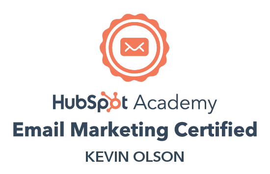 Email Marketing Certification, Kevin Olson - Capitol Tech Solutions